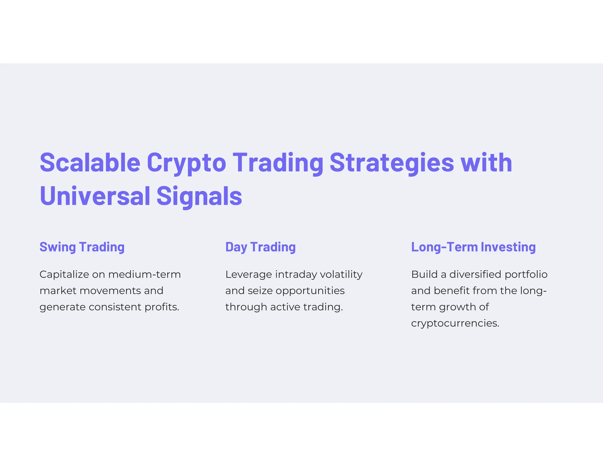 Universal Crypto Signals: The best crypto signals provider | PDF