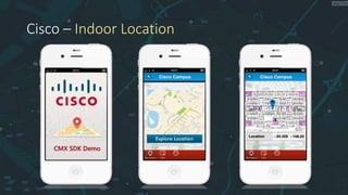 Cisco – Indoor Location
 