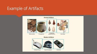 Example of Artifacts
 