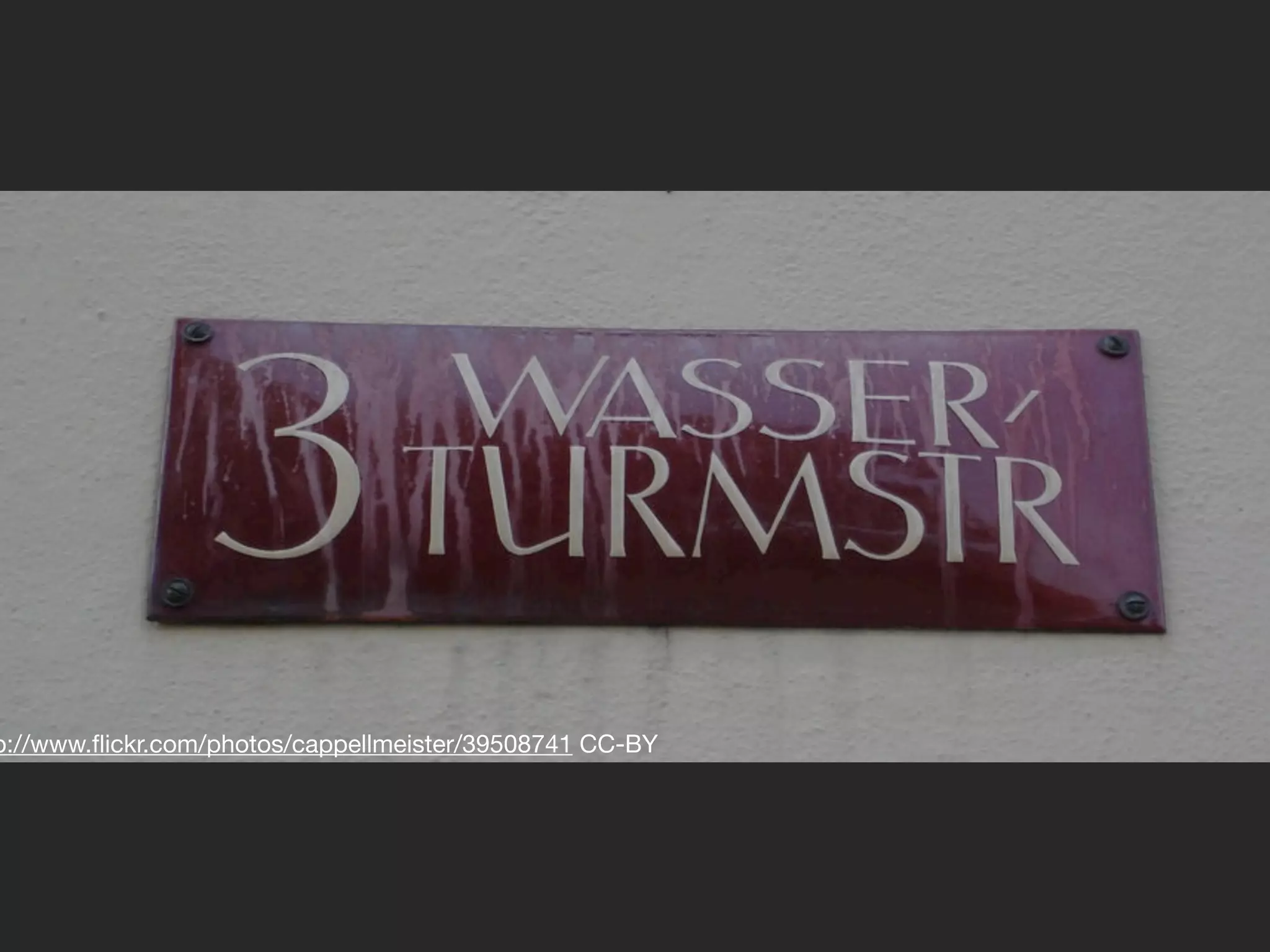 p://www.ﬂickr.com/photos/cappellmeister/39508741 CC-BY
 