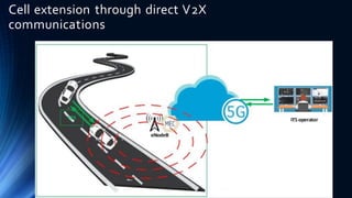 Cell extension through direct V2X
communications
 