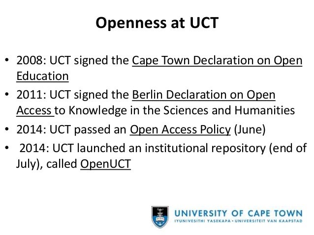 Uct repository image