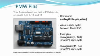 The IoT Academy IoT training Arduino Part 4 Arduino interfaces | PPT