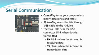 The IoT Academy IoT training Arduino Part 4 Arduino interfaces | PPT