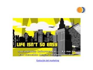 Evolución del marketing
 