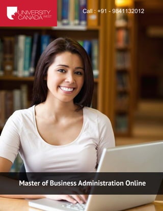Master of Business Administration Online
Call : +91 - 9841132012
 