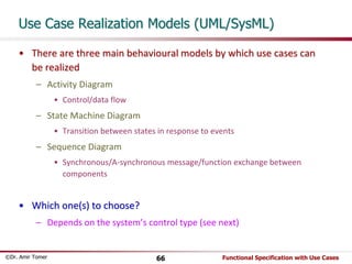 Functional Specification with Use-Cases | PPTX