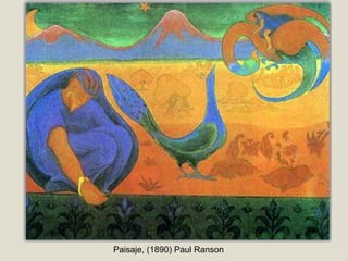 Paisaje, (1890) Paul Ranson
 