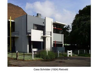 Casa Schröder (1924) Rietveld
 