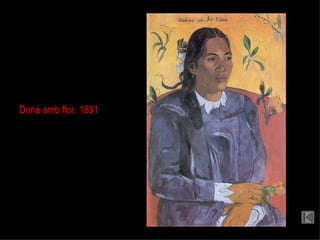 Dona amb flor. 1891 