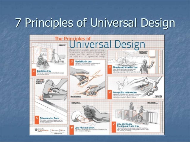 7 principles of universal design