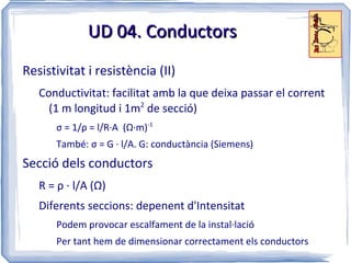 Metalls, com ara Ag, Au, Cu, Al... Aïllants o dielèctrics L'estructura atòmica reté molt els electrons 