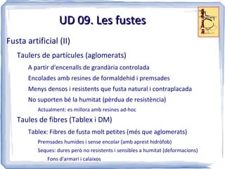 UD 09. Els plàstics Elaboració d'objectes de plàstic Síntesi dels polímers Síntesi a partir de: gas natural, petroli i carbó 
