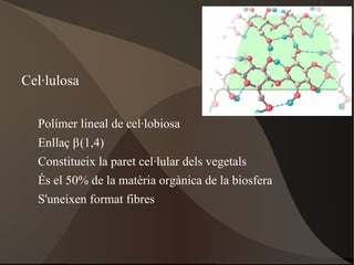 2. Biomolècules orgàniques Glúcids 