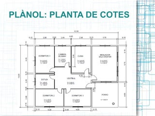 PLÀNOL: PLANTA DE COTES 