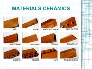 MATERIALS CERÀMICS 