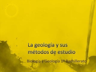 Biología y Geología 1º Bachillerato

 