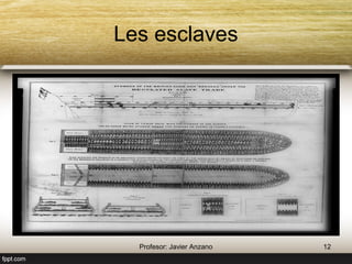 Les esclaves 
12 Profesor: Javier Anzano 
 