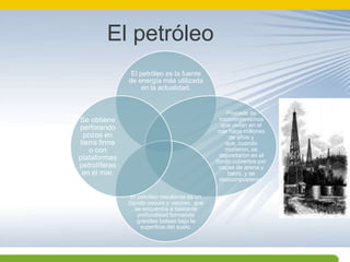 El petróleo