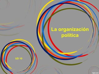 La organización
            política



UD 10
 