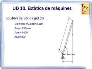 UD 10. Màquines simples i elements Continguts (III) Màquines simples (II) Ternal 