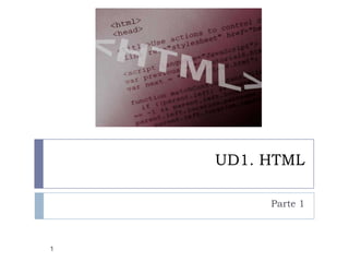 HTML: Introducción al lenguaje
