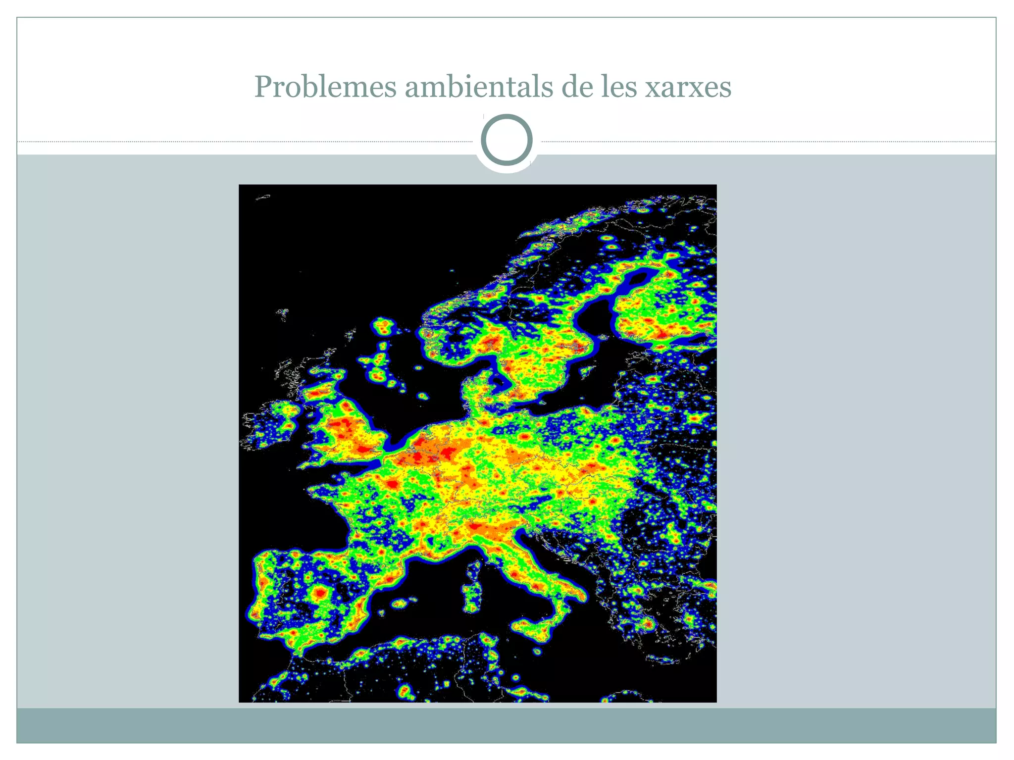 Problemes ambientals de les xarxes
 
