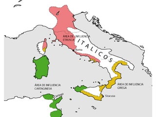 ACTIVIDADES
•Escribe en tu cuaderno el nombre de seis
ciudades etruscas.
•Busca información sobre quiénes eran los
augures...