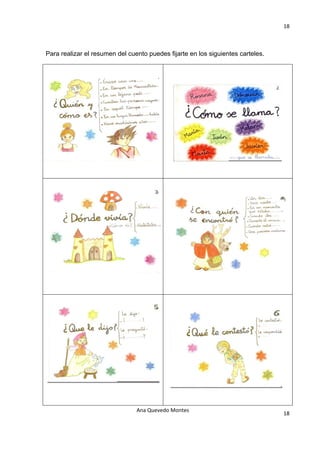 18 

                                            

Para realizar el resumen del cuento puedes fijarte en los siguientes carteles.




                                Ana Quevedo Montes 
                                                                                 18
                                            
 