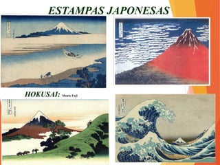 ESTAMPAS JAPONESAS
Puente sobre el estanque de nenúfares (Monet)
 