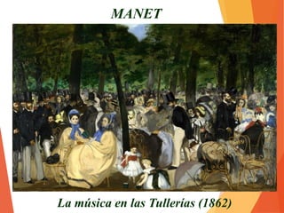 MANET
Almuerzo sobre la hierba (1863)
 