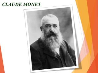 MONET
Desayuno (1862) Mujeres en el jardín (1867)
 