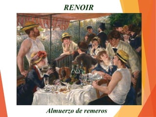 La primera salida
RENOIR
El palco
 