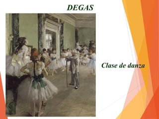 Fin de arabesco
DEGAS
 