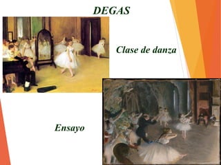 Músicos en la
orquesta (1872)
DEGAS
 