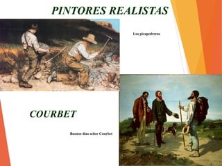 MILLET
El angelus
PINTORES REALISTAS
Las espigadoras
 