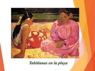 GAUGUIN
El Cristo amarillo (1889)
 