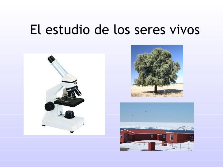 Ud 1 El estudio de los seres vivos