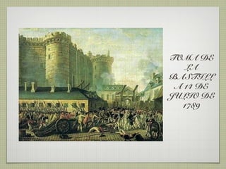 TOMA DE
   LA
BASTILL
 A 14 DE
JULIO DE
  1789
 