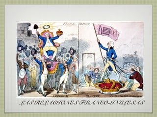 LAS RELACIONES FRANCO-INGLESAS
 