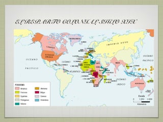 EL REPARTO COLONIAL SIGLO XIX
 