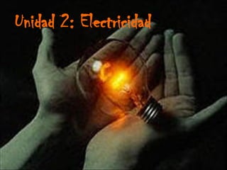 Unidad 2: Electricidad
 