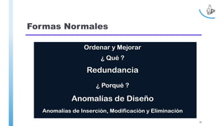 Formas Normales
70
 