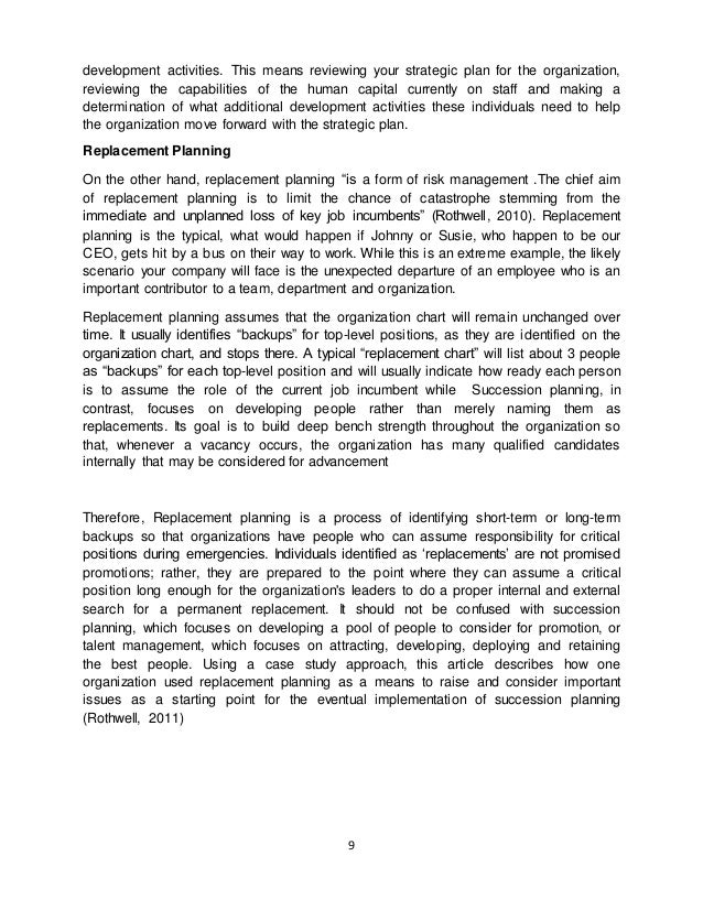 Succession plan essays 07 image