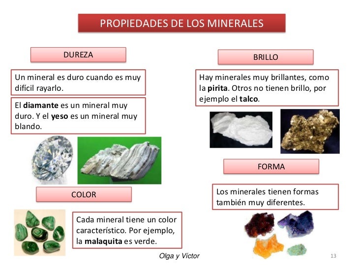 PROPIEDADES DE LOS MINERALES             DUREZA                                                   BRILLOUn mineral es duro...