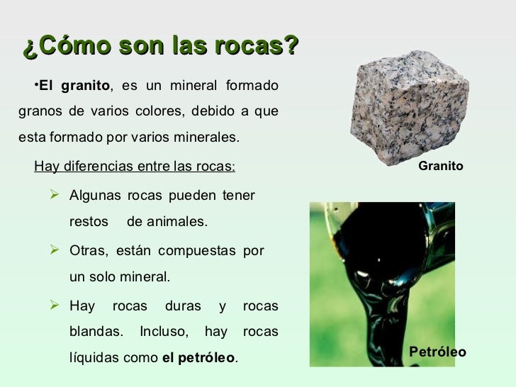 Diferencia Entre Rocas Y Minerales Para Niños