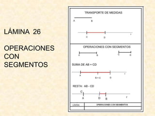 LÁMINA 26

OPERACIONES
CON
SEGMENTOS
 