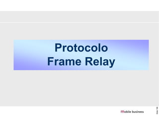 Slide
196
Protocolo
Frame Relay
 