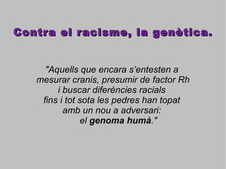 Claus de lectura, pàg. 80 Què significa "discriminació? Significa donar un tractament desfavorable a les persones o col·lectius perquè són diferents. Per què la discriminació és una agressió contra els drets humans? Perquè atempta directament contra la dignitat de les persones que és el fonament dels drets humans. 