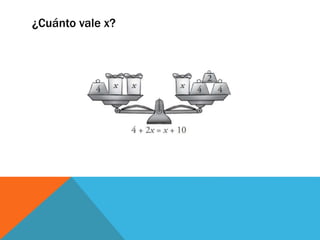 ¿Cuánto vale x?
 